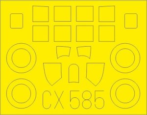 EDUARD CX585 - 1:72 Wildcat Mk.VI