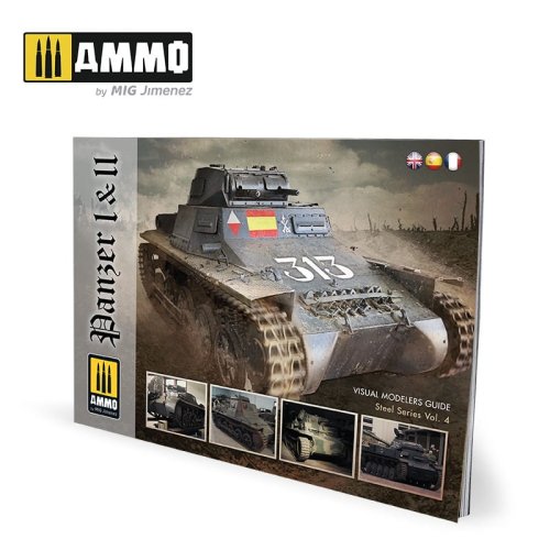 Przejdź do produktu AMMO MIG 6083 - Panzer I & II - Steel Series Vol.4