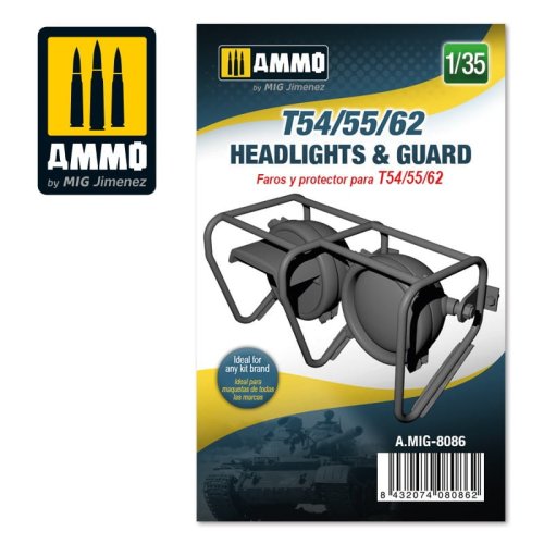 Przejdź do produktu AMMO MIG 8086 - 1:35 T54/55/62 headlights & guard
