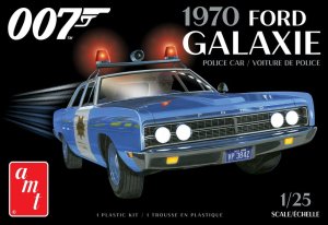 AMT 1172 - 1:25 James Bond 1970 Ford Galaxie Police Car