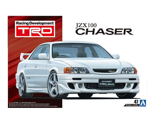 Przejdź do produktu AOSHIMA 05985 - 1:24 TRD JZX100 Chaser 98 Toyota