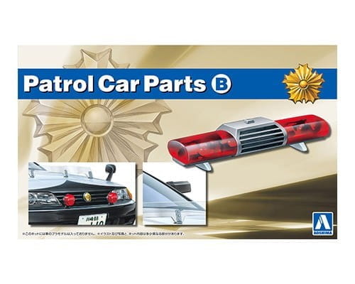 Przejdź do produktu AOSHIMA 05975 - 1:24 Patrol Car parts B