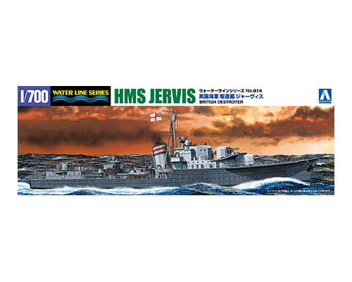 Przejdź do produktu AOSHIMA 05766 - 1:700 HMS Jervis British Destroyer