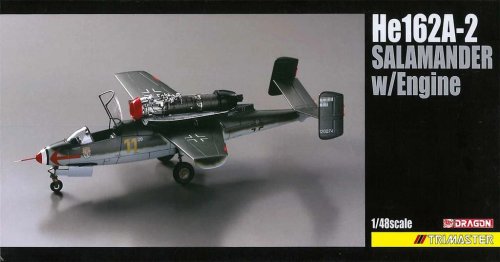 Przejdź do produktu DRAGON 5576 - 1:48 Heinkel He 162A-2 Salamander w/Engine