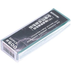 BORDER BD0081 - Zestaw 20 szt papierów ściernych samoprzylepnych #600