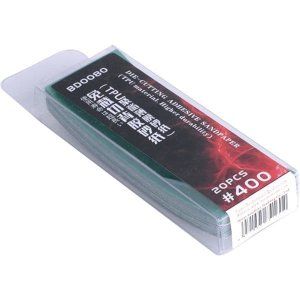 BORDER BD0080 - Zestaw 20 szt papierów ściernych samoprzylepnych #400