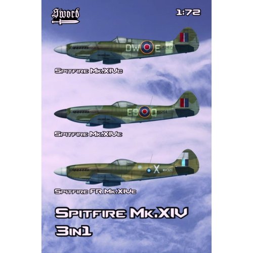 Przejdź do produktu SWORD 72133 - 1:72 Spitfire Mk.XIV 3 in 1