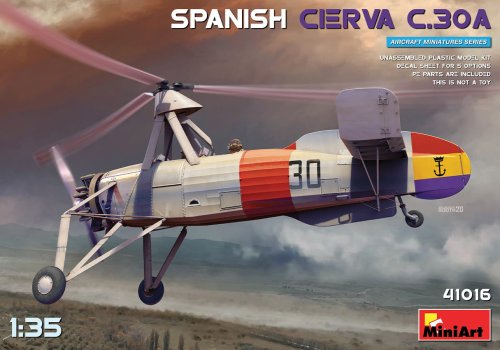Przejdź do produktu MINIART 41016 - 1:35 Spanish Cierva C.30A