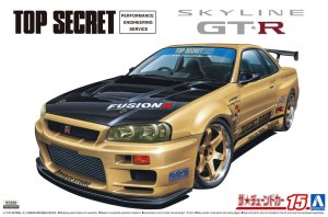 AOSHIMA 05984 - 1:24 TopSecret BNR34 Skyline GT-R
