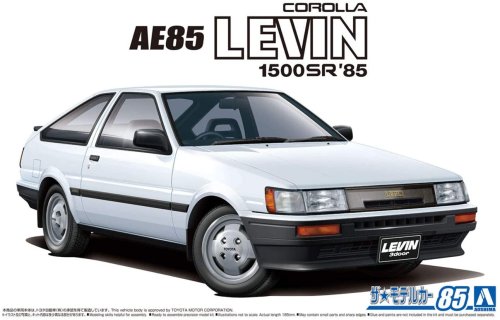 Przejdź do produktu AOSHIMA 05968 - 1:24 AE85 Corolla Levin 1500SR 85