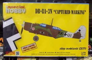 SPECIAL HOBBY 72296 - 1:72 Douglas DB-8A-3N German - Captured Marking