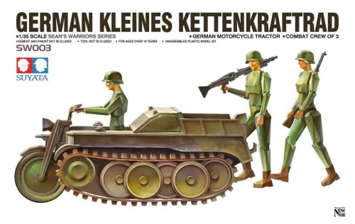 Przejdź do produktu SUYATA SW-003 - 1:35 German Kleines Kettenkraftrad