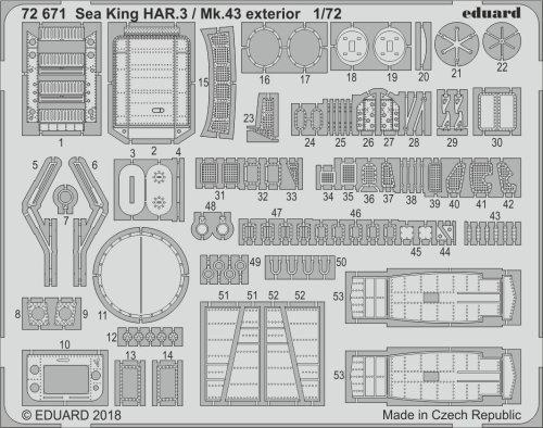 Przejdź do produktu EDUARD 72671 - 1:72 Sea King HAR.3 / Mk.43 exterior
