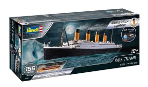 REVELL 05599 - 1:600 RMS Titanic + 3D Puzzle Diorama (Iceberg)