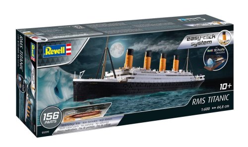 Przejdź do produktu REVELL 05599 - 1:600 RMS Titanic + 3D Puzzle Diorama (Iceberg)