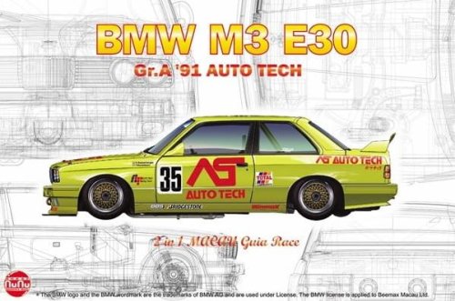 Przejdź do produktu NUNU 24014 - 1:24 BMW M3 E30 91 Auto Tech Macau Race