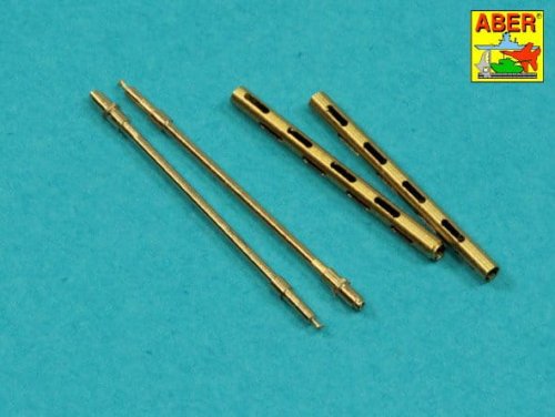 Przejdź do produktu ABER A32018 - 1:32 Set of 2 barrels for British Mk 2 Browning aircraft machine guns without flash hiders