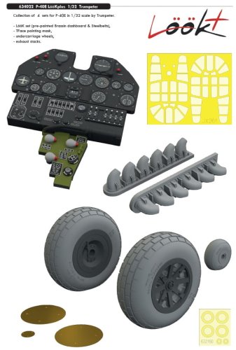 Przejdź do produktu EDUARD 634022 - 1:32 P-40E LööKplus