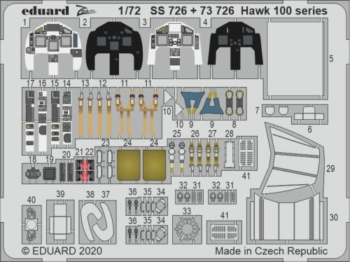Przejdź do produktu EDUARD SS726 - 1:72 Hawk 100 series
