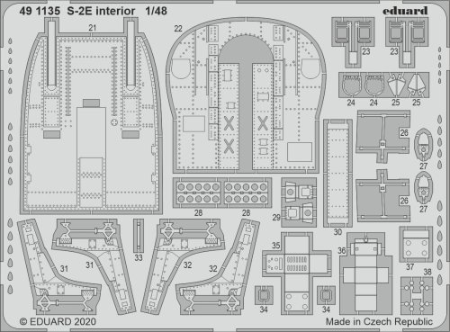 Przejdź do produktu EDUARD 491135 - 1:48 S-2E interior