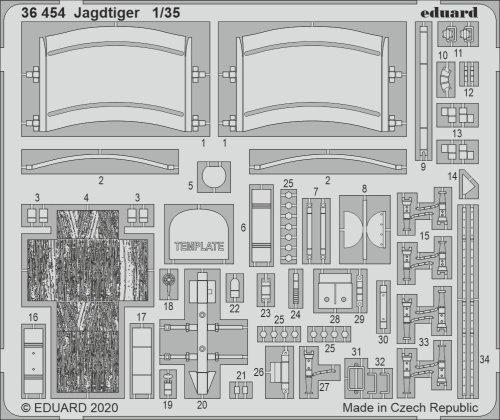 Przejdź do produktu EDUARD 36454 - 1:35 Jagdtiger