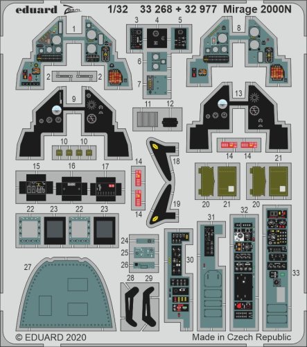 Przejdź do produktu EDUARD 33268 - 1:32 Mirage 2000N