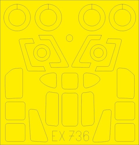 Przejdź do produktu Eduard EX736 - 1:48 HH-34J maski