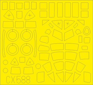 EDUARD CX588 - 1:72 Beaufort Mk.I