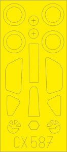 EDUARD CX587 - 1:72 Su-39