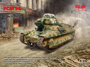 ICM 35336 - 1:35 FCM 36 WWII French Light Tank