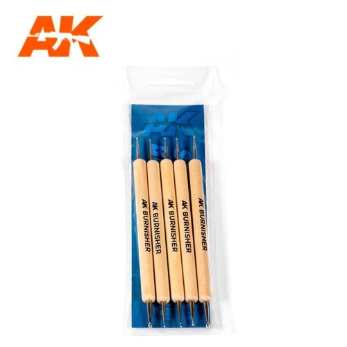 Przejdź do produktu AK INTERACTIVE 9052 - Zestaw narzędzi do rzeźbienia - Sculpting Burnishers Set