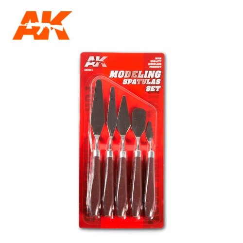 Przejdź do produktu AK INTERACTIVE 9051 - Zestaw szpachelek - Modeling Spatulas Set