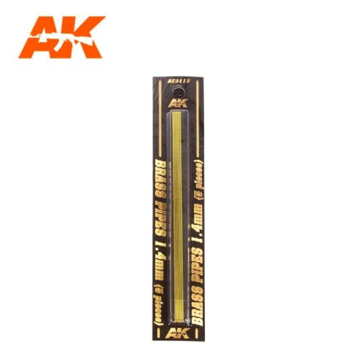 Przejdź do produktu AK INTERACTIVE 9113 - Zestaw rurek mosiężnych 1.4 mm, 5 sztuk