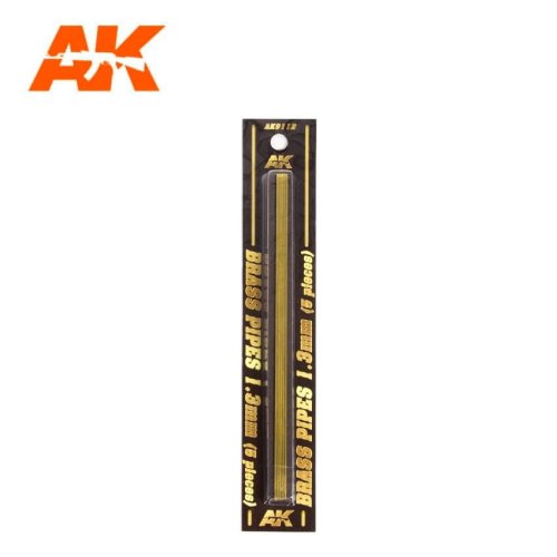 Przejdź do produktu AK INTERACTIVE 9112 - Zestaw rurek mosiężnych 1.3 mm, 5 sztuk