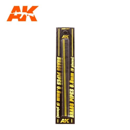 Przejdź do produktu AK INTERACTIVE 9107 - Zestaw rurek mosiężnych 0.8 mm, 5 sztuk