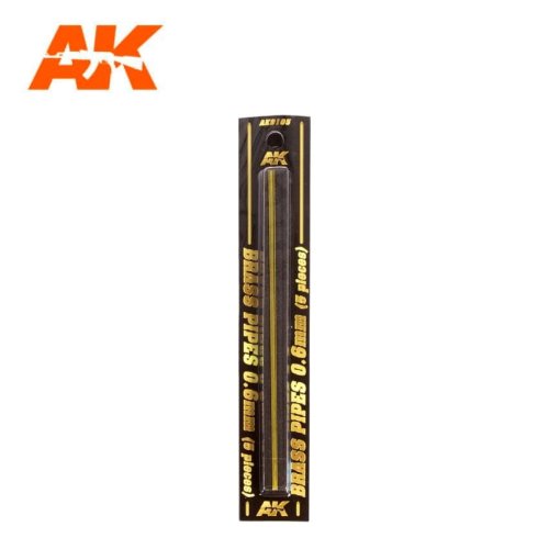 Przejdź do produktu AK INTERACTIVE 9105 - Zestaw rurek mosiężnych 0.6 mm, 5 sztuk