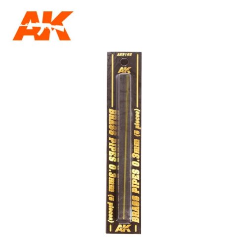 Przejdź do produktu AK INTERACTIVE 9102 - Zestaw rurek mosiężnych 0.3 mm, 5 sztuk