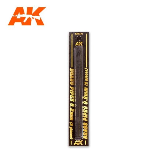 Przejdź do produktu AK INTERACTIVE 9101 - Zestaw rurek mosiężnych 0.2 mm, 2 sztuki