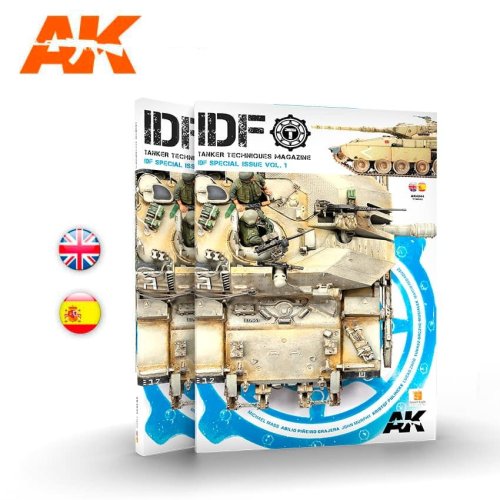 Przejdź do produktu AK INTERACTIVE 4844 - Tanker Techniques Magazine - IDF - Special Issue vol 1