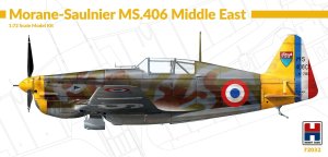 HOBBY 2000 72032 - 1:72 Morane-Saulnier MS.406 Middle East