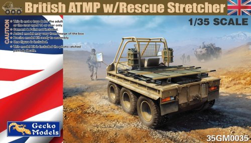 Przejdź do produktu GECKO MODELS 35GM0035 - 1:35 British ATMP w/ Rescue Stretchers