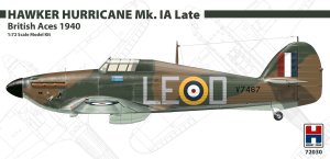 HOBBY 2000 72030 - 1:72 Hawker Hurricane Mk.Ia Late - British Aces 1940
