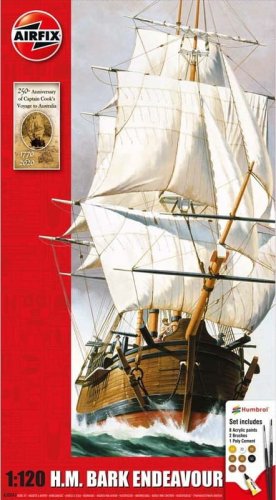 Przejdź do produktu AIRFIX 50047 - 1:120 H.M. Bark Endeavour - Captain Cook 250th anniversary