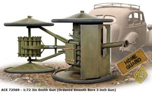 ACE 72569 - 1:72 3in Smith Gun (Ordance Smooth Bore 3 inch Gun)