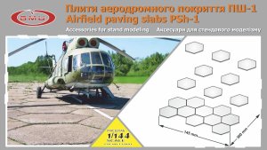 GMU 144001 - 1:144 Airfield Paving Slabs PSh-1