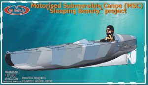 GMU 35001- 1:35 Motorised Submersible Canoe (MSC) Sleeping Beauty project