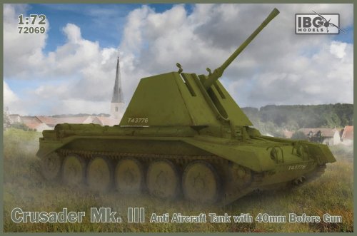 Przejdź do produktu IBG 72069 - 1:72 Crusader Mk.III Anti Aircraft Tank with 40mm Bofors Gun