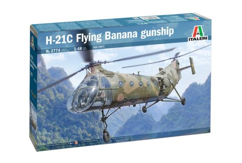 Przejdź do produktu ITALERI 2774 - 1:48 H-21C Flying Banana Gunship