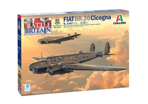 Przejdź do produktu ITALERI 1447 - 1:72 FIAT BR.20 Cicogna - Battle of Britain