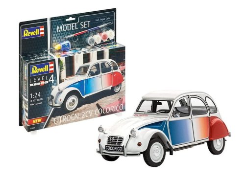 Przejdź do produktu REVELL 67653 - 1:24 Citroën 2 CV Cocorico